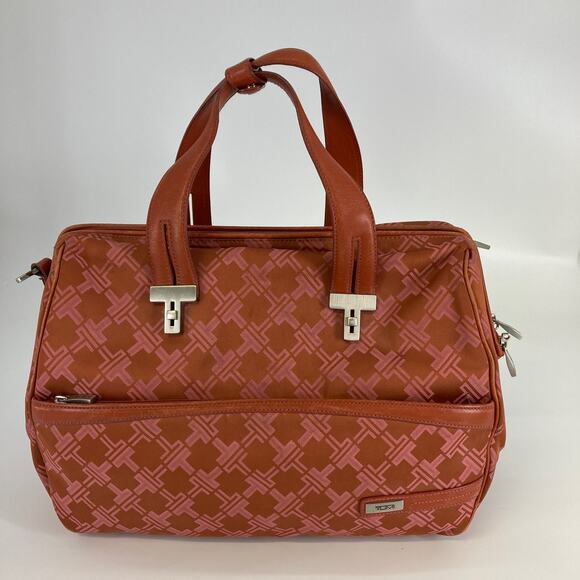 TUMI Medium size burnt orange and pink duffle bag (ASIS) - Picture 1 of 16